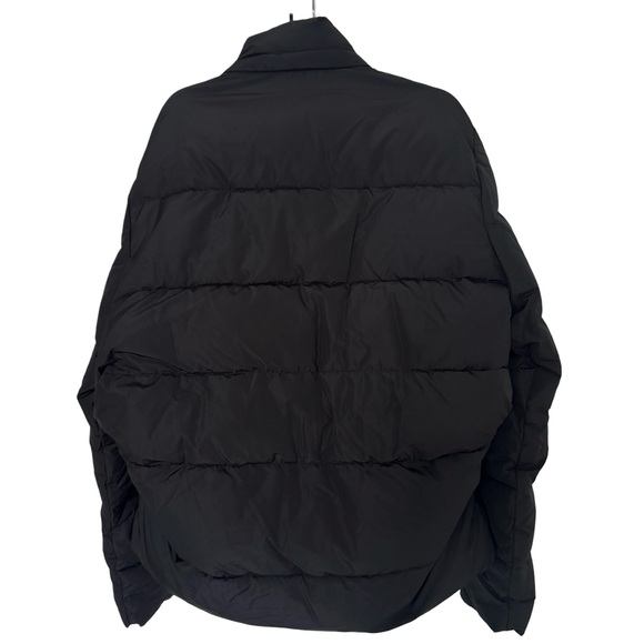 Balenciaga Logo Puffer Jacket Black Size 46 / US Medium Brand New w/ Tags - Picture 2 of 8